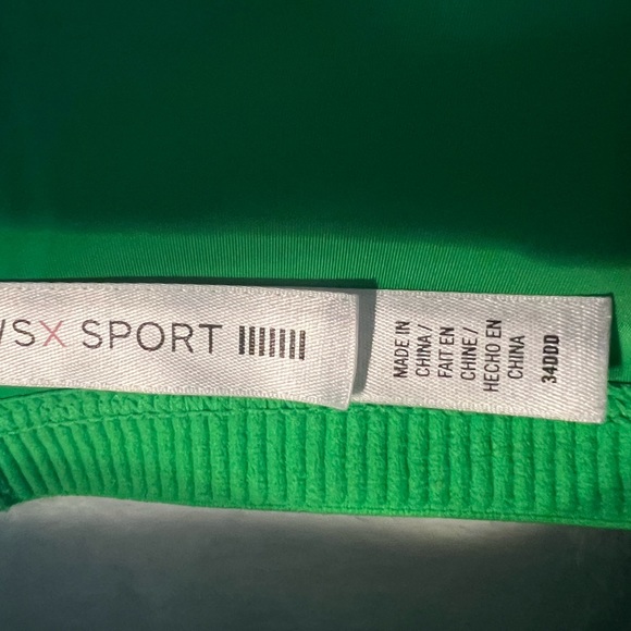Victoria Secret Sports Bra 1 orange/ 1 green available. Price is $25 for both - Picture 2 of 7